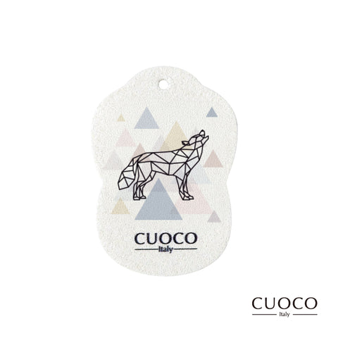 【義大利CUOCO】純淨自然系列-吸水去油木漿棉8.6x5cm(動物限定版)
