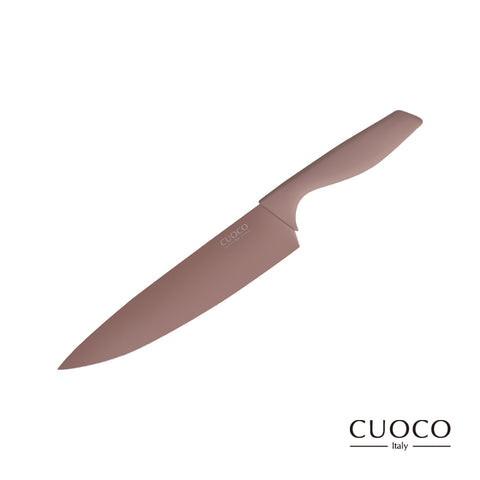 【義大利CUOCO】北歐粉彩-420不鏽鋼廚師刀34cm(附刀套)