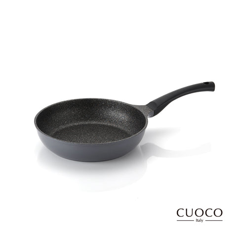 【義大利CUOCO】鈦晶岩系列T3-IH不沾平底鍋26cm