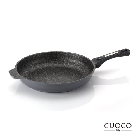 【義大利CUOCO】鈦晶岩系列T3-IH不沾平底鍋32cm