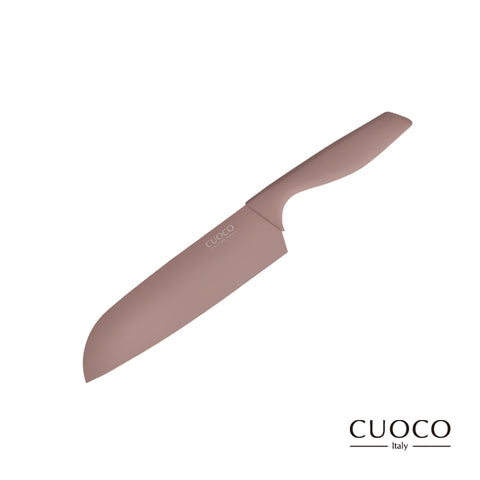 【義大利CUOCO】北歐粉彩-420不鏽鋼三德刀32cm(附刀套)