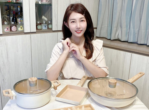 北歐暖白陶瓷鍋