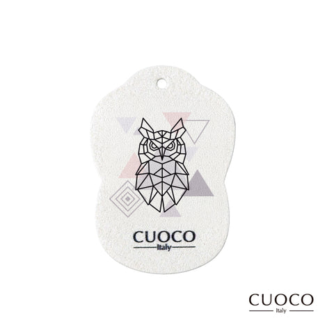 【義大利CUOCO】純淨自然系列-吸水去油木漿棉8.6x5cm(動物限定版)