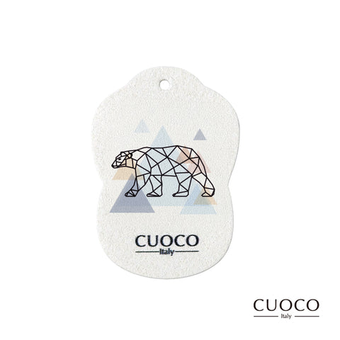 【義大利CUOCO】純淨自然系列-吸水去油木漿棉8.6x5cm(動物限定版)