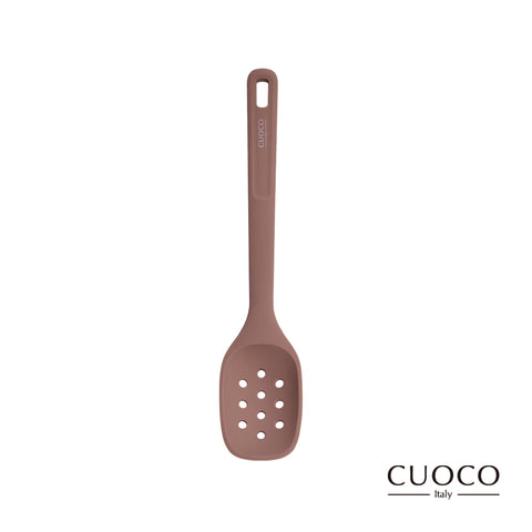 【義大利CUOCO】北歐系列-半月柄全矽膠漏勺32cm