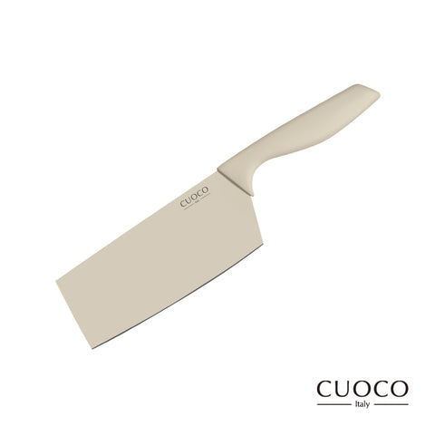 【義大利CUOCO】暖白仙子-420不鏽鋼切片刀30cm(附刀套)